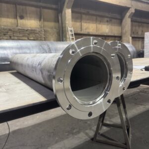 Патрубок приемный 200 мм Ст3сп5 Разъемный